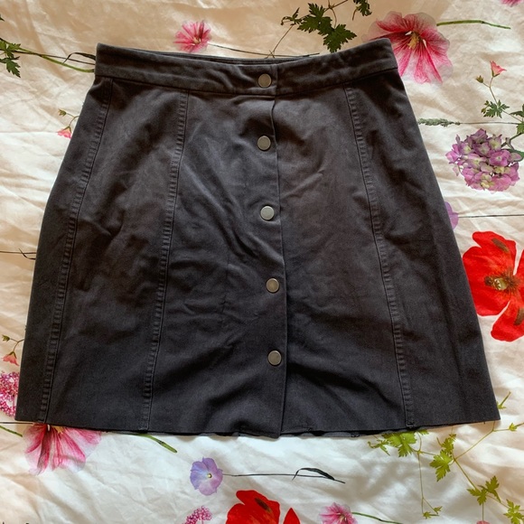 Aritzia Grey Skirt - Picture 1 of 6